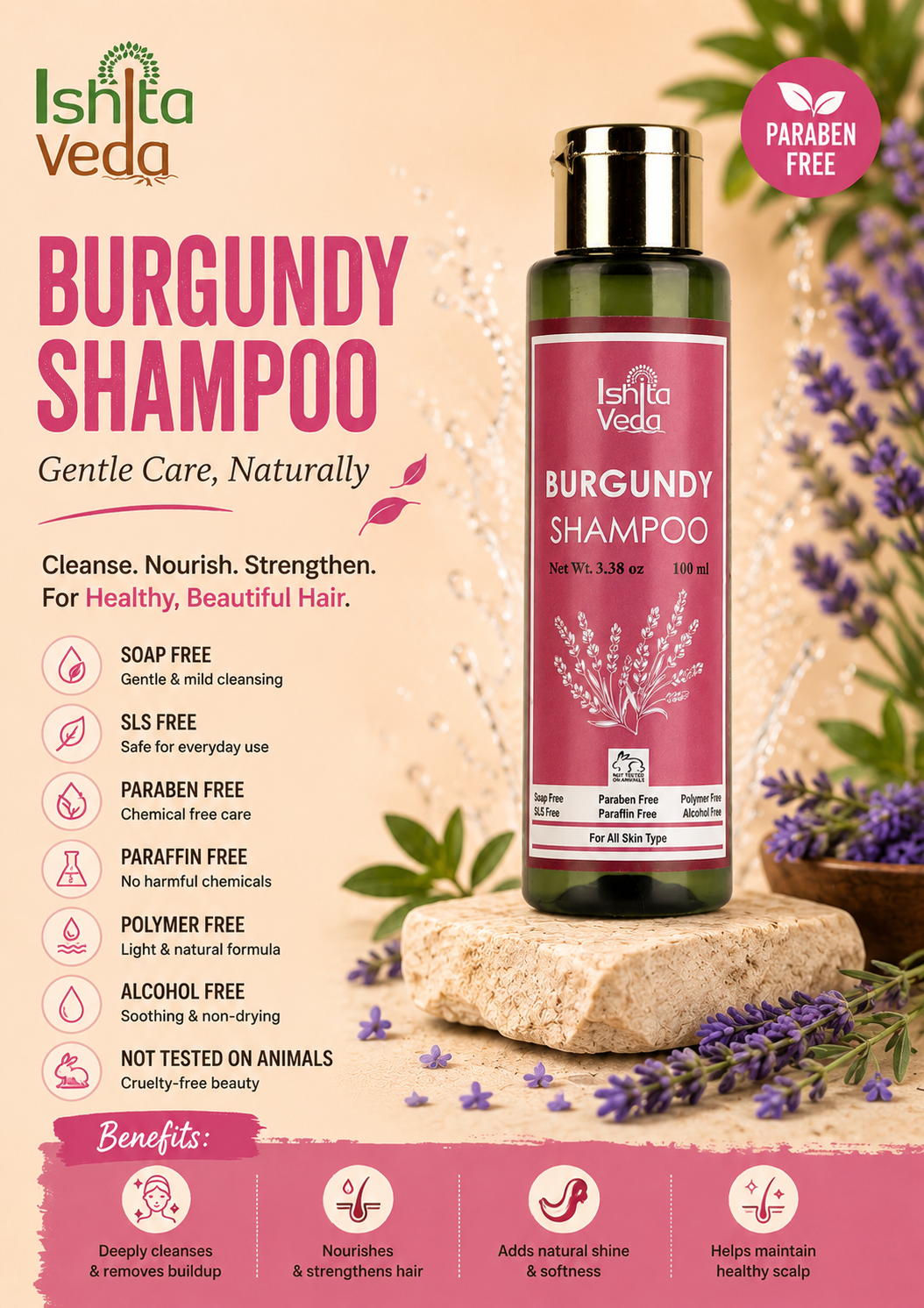 Burgundy Shampoo
