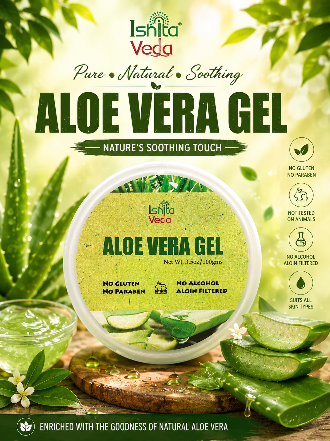 Aloe Vera Gel – Pure Hydration & Natural Skin Care