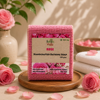 Rose Handcrafted Bathing Soap