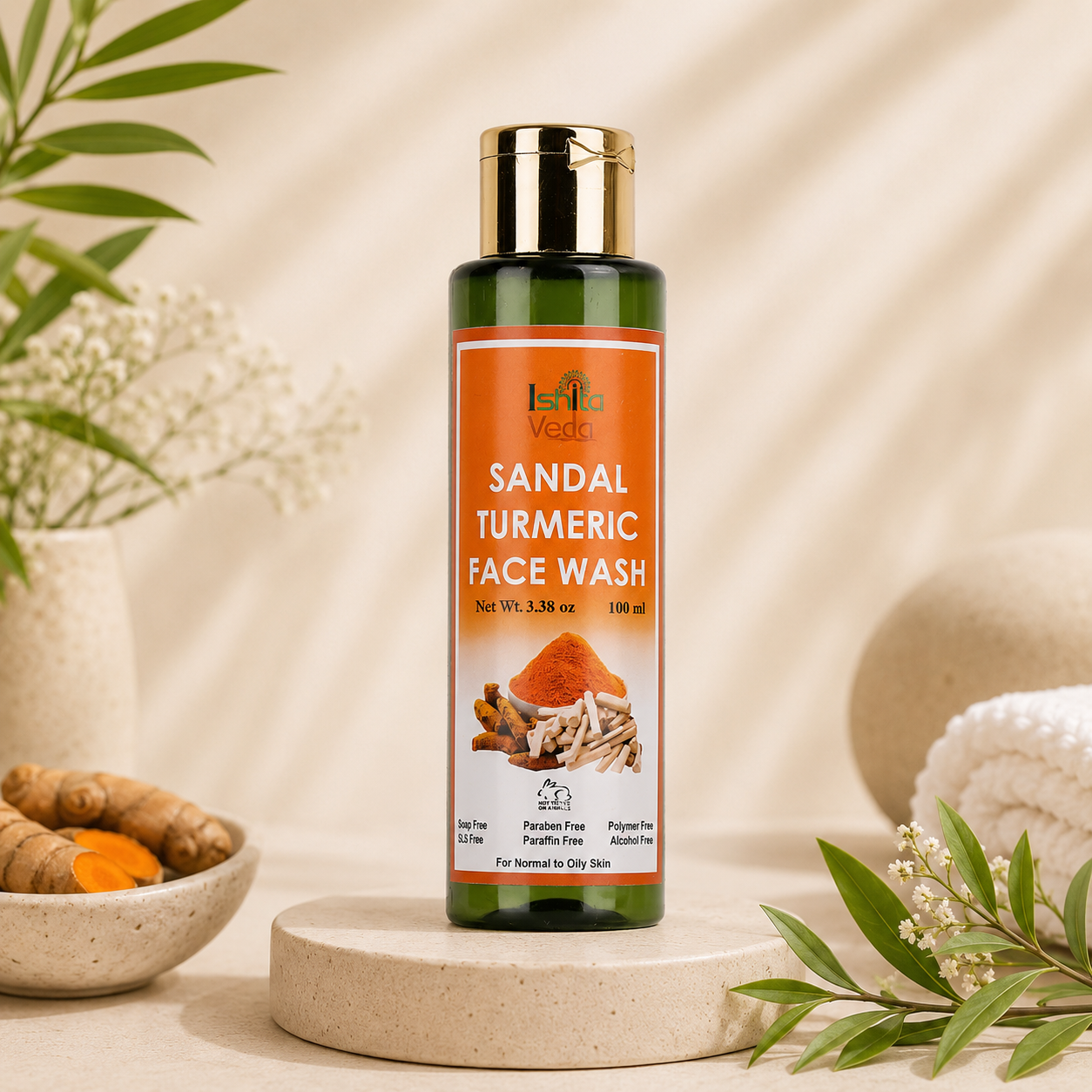 Sandal Turmeric Face Wash