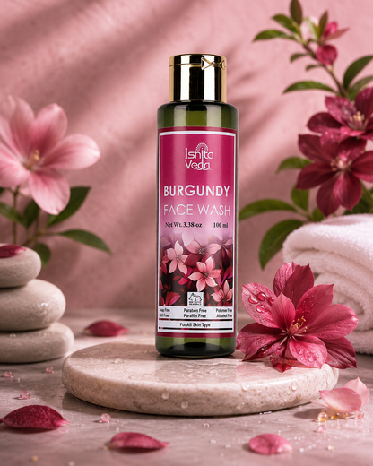 Burgundy Face Wash