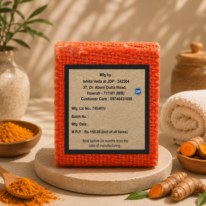 Turmeric Oil Handcrafted Bathing Soap