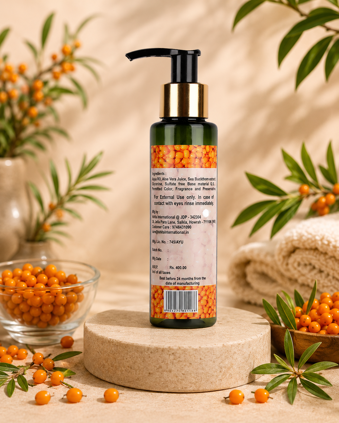 Sea Buckthorn Face Wash
